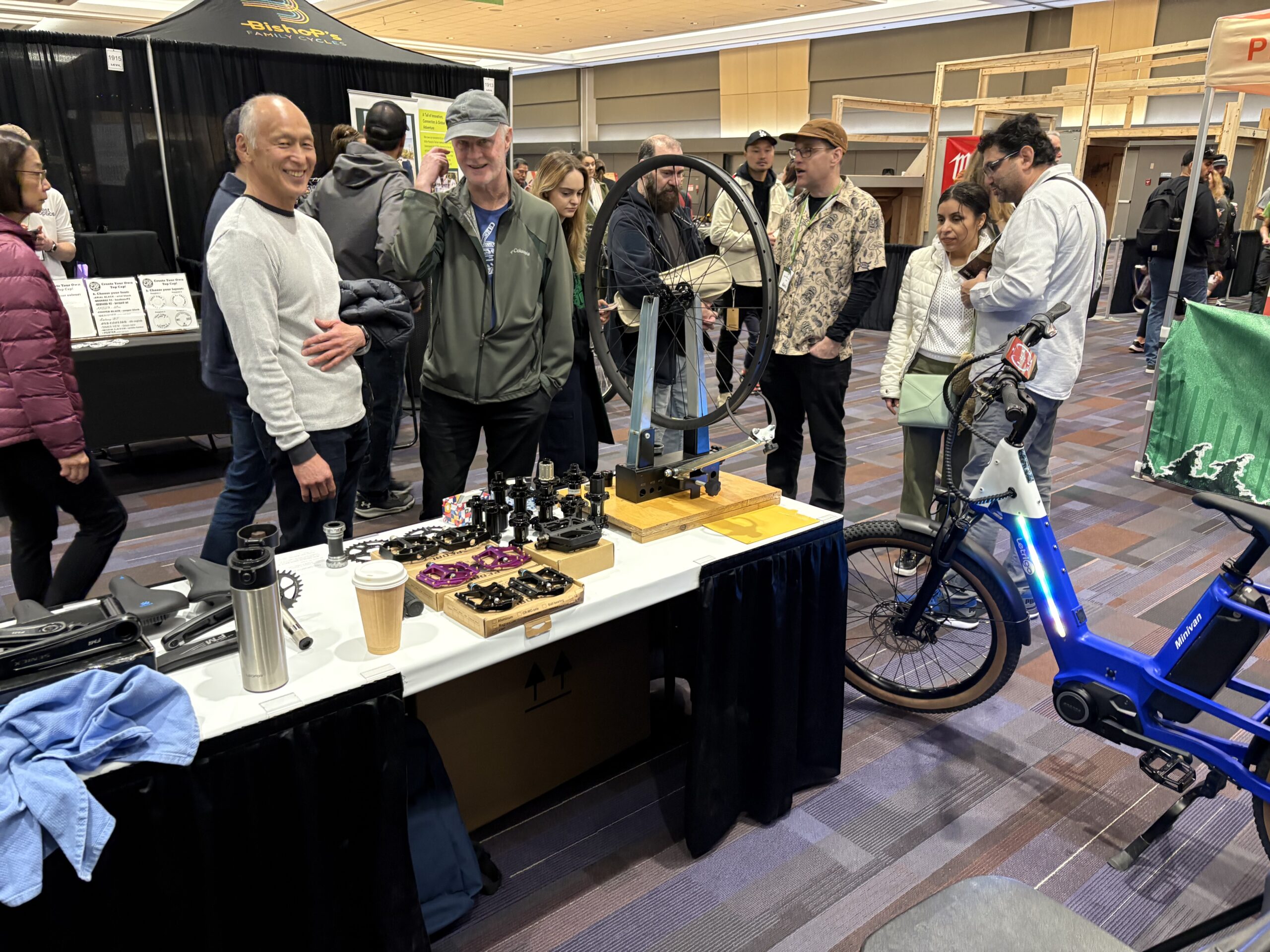 Canadian bicycle industry trade show and market engagement