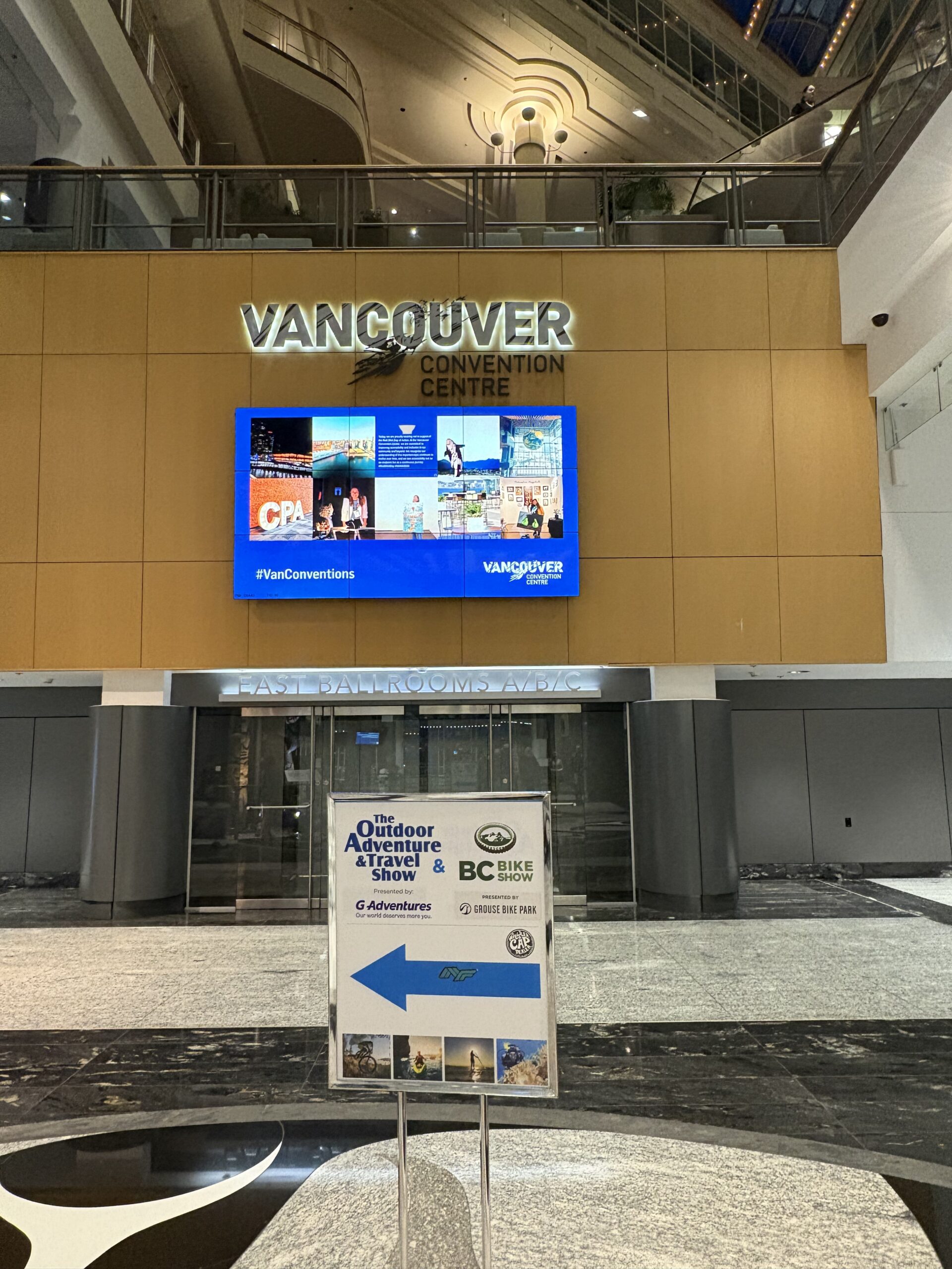 Canadian bicycle industry event at Vancouver Convention Centre