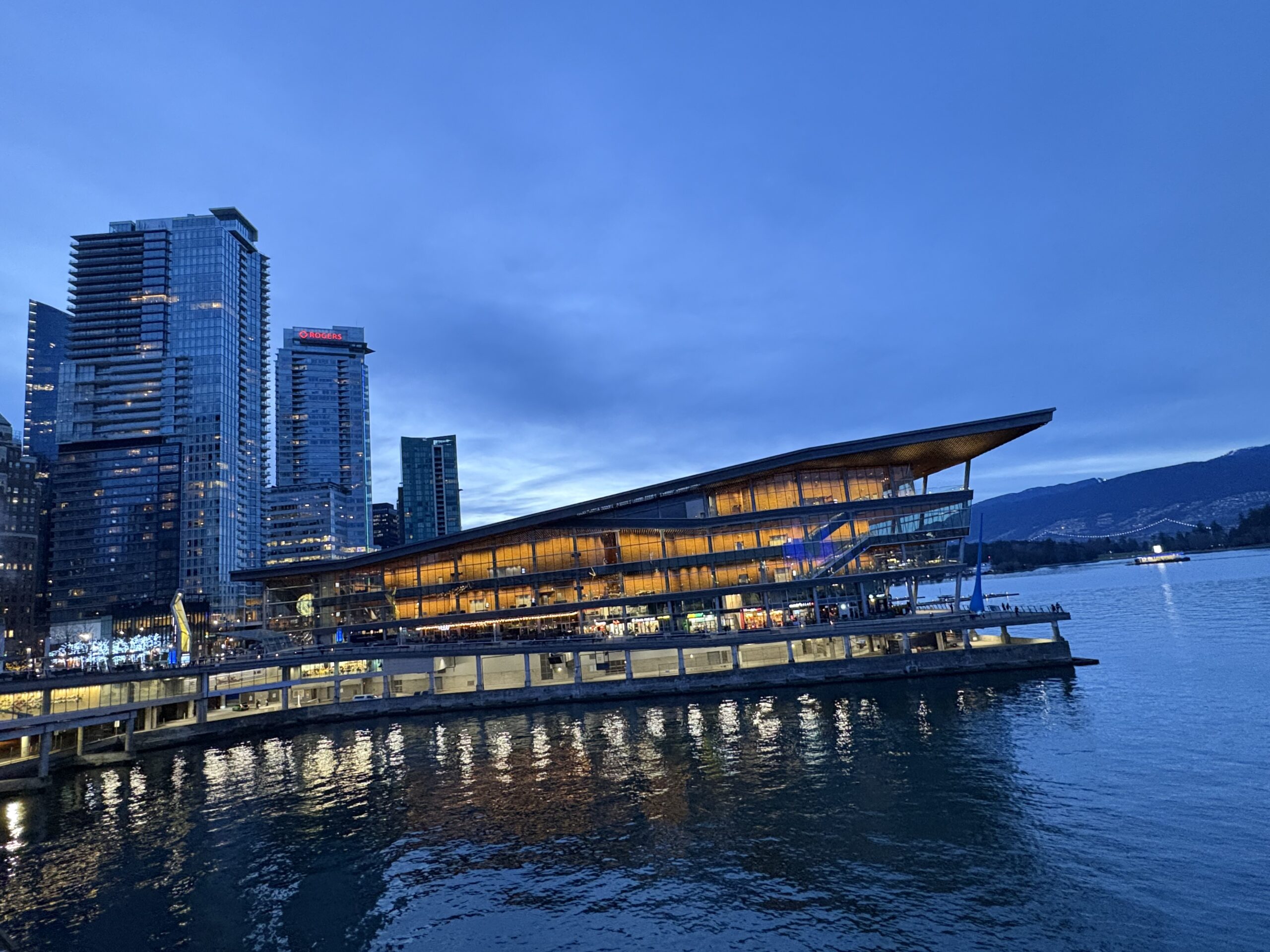 Vancouver waterfront business district and convention centre